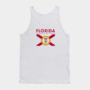 Florida Disc Golf - Flag Horizontal Tank Top